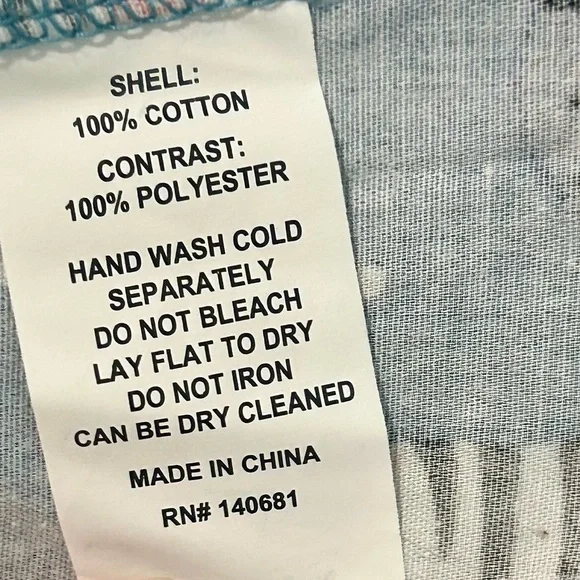 Unique Vintage Unicorn Cat & Fish Print Caticorns Chita Blouse & Bow Tie NWT L - Picture 9 of 10